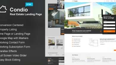 Photo of [Download-S2] Condio - Real Estate One Page & Landing Page HTML