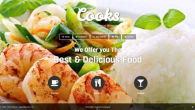 Photo of [Download-S2] Cooks - Restaurant Responsive HTML Template
