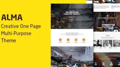 Photo of [Download-S2] Alma - Parallax One Page Multi-Purpose Theme