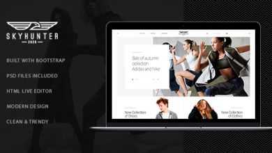Photo of [Download-S2] Skyhunter - Creative Shop Template