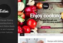 Photo of [Download-S2] Talisa v1.1 - Food Recipes Wordpress Theme