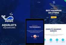Photo of [Download-S2] Aqualots v1.0 - Aquarium Services WordPress Theme