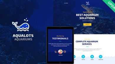 Photo of [Download-S2] Aqualots v1.1.0 - Aquarium Services WordPress Theme