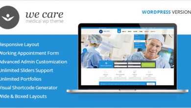 Photo of [Download-S2] We Care v1.4 - Medical and Health WordPress Theme