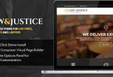 Photo of [Download-S2] Law & Justice v1.1.5.3 - Law Firm, Lawyers & Attorneys Theme