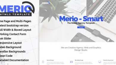 Photo of [Download-S2] Merio - Creative One Page Parallax