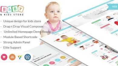 Photo of [Download-S2] Baby & Kids Store v3.7 - eCommerce Woocommerce Theme