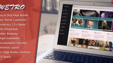Photo of [Download-S2] The Wetro - Themeforest Creative WordPress Theme