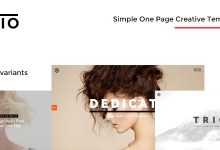Photo of [Download-S2] TRIO - Simple One Page Creative Template