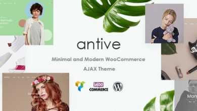 Photo of [Download-S2] Antive v1.6.1 - Minimal and Modern WooCommerce AJAX Theme (RTL Supported)