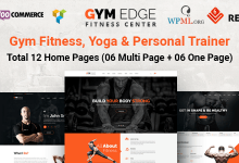 Photo of [Download-S2] Gym Edge v3.1 - Gym Fitness WordPress Theme