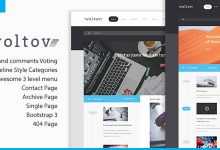 Photo of [Download-S2] Voltov - Blog and Magzine HTML Template