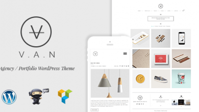 Photo of [Download-S2] VAN v2.1.1 - Minimalist Agency, Photo Gallery Shop Theme
