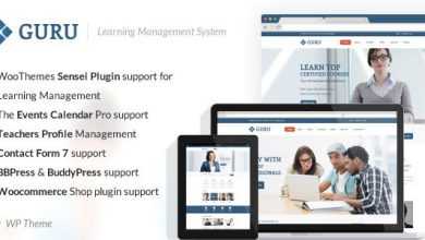 Photo of [Download-S2] Guru v1.1 - Learning Management WordPress Theme