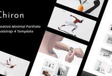 Photo of [Download-S2] Chiron v1.0 - Creative Minimal Bootstrap 4 Portfolio Template
