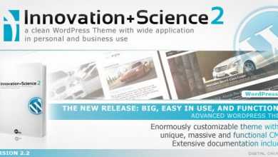 Photo of [Download-S2] Innovation+Science 2 - Advanced Themeforest WP Theme