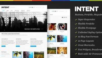 Photo of [Download-S2] Intent - Themeforest Business & Portfolio WP Theme