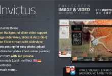 Photo of [Download-S2] Invictus 2.5 - A Premium Photographer WP Themeforest Theme