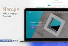 Photo of [Download-S2] Merope v1.1 - Material Design Template