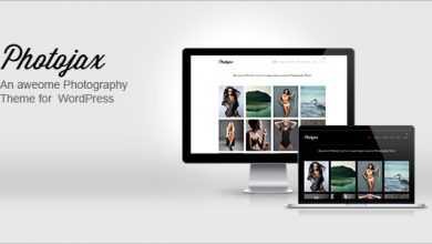 Photo of [Download-S2] Photojax - Themeforest Minimalist AJAX Photography Portfolio