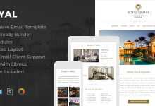 Photo of [Download-S2] Royal - Responsive Email Template + Online Editor