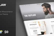 Photo of [Download-S2] Outlaw v1.0 - Stylish WooCommerce WordPress Theme