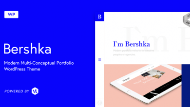 Photo of [Download-S2] Bershka v1.0.4 - Modern Multi-Conceptual Portfolio WordPress Theme