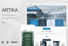 Photo of [Download-S2] Artika - Creativemarket Multipurpose & Onepage HTML