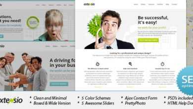 Photo of [Download-S2] Extensio - Themeforest Elegant and Minimal Business Template