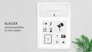 Photo of [Download-S2] Glacier v1.0 - Minimal WordPress Portfolio Theme