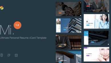 Photo of [Download-S2] Mi. v1.3 - Ultimate Personal Resume vCard Template