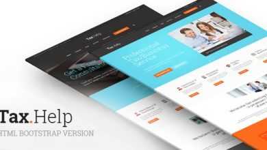 Photo of [Download-S2] TaxHelp v1.0 - Finance & Accounting Site Template