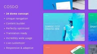 Photo of [Download-S2] Cospo v1.1.1 - Creative Multi-purpose WordPress Theme