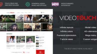 Photo of [Download-S2] VideoTouch v1.8.3 - Themeforest Video WordPress Theme