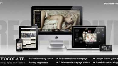 Photo of [Download-S2] Chocolate WP – Responsive Photography Theme