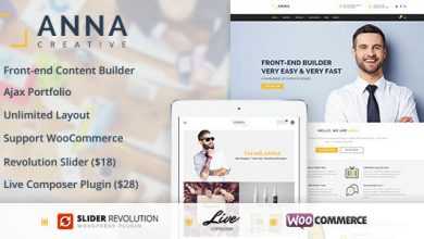 Photo of [Download-S2] Anna - Creative Multipurpose WordPress Theme
