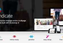 Photo of [Download-S2] Syndicate - All Purpose Bootstrap Retina Template