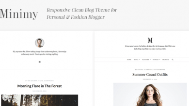 Photo of [Download-S2] Minimy v1.2.0 - Responsive Clean Personal & Fashion Blog