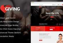 Photo of [Download-S2] Giving v1.0.2 - NGO/Charity/Fundraising WordPress Theme