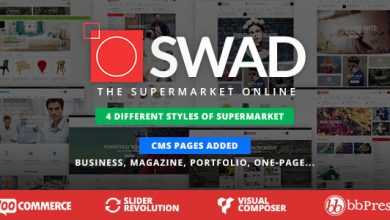 Photo of [Download-S2] Oswad v1.0.6 - Responsive Supermarket Online Theme