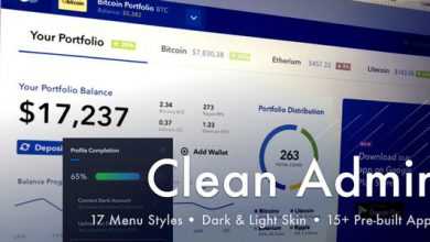 Photo of [Download-S2] Light Admin - Clean Bootstrap 4 Dashboard HTML Template with Crypto