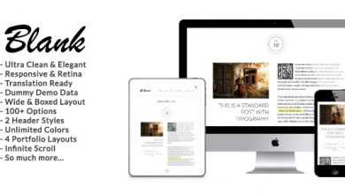 Photo of [Download-S2] Blank v1.9.1 - Elegant Minimalist WordPress Blog Theme