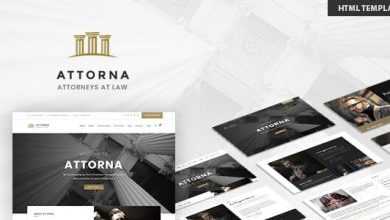 Photo of [Download-S2] Attorna - Lawyer & Attorney HTML Template