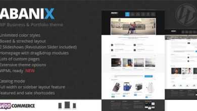 Photo of [Download-S2] Abanix - Themeforest WP for Business, Portfolio & Shop