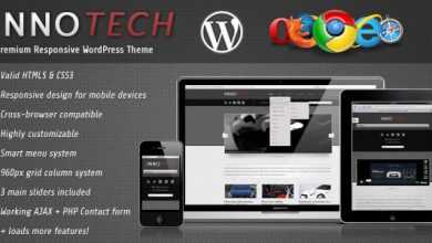 Photo of [Download-S2] InnoTech v1.1 - Premium Responsive WordPress Theme