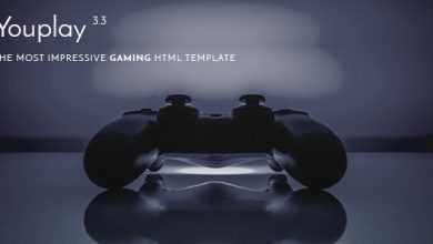 Photo of [Download-S2] Youplay v3.3 - Game Template Based on Bootstrap