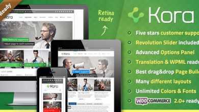 Photo of [Download-S2] Kora v1.2.4 - Themeforest Premium WordPress Theme