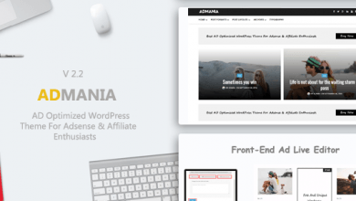 Photo of [Download-S2] Admania v2.2 - Best AD Optimized WordPress Theme For Adsense