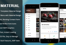Photo of [Download-S2] AMP Material - Mobile Google AMP Template