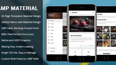 Photo of [Download-S2] AMP Material - Mobile Google AMP Template